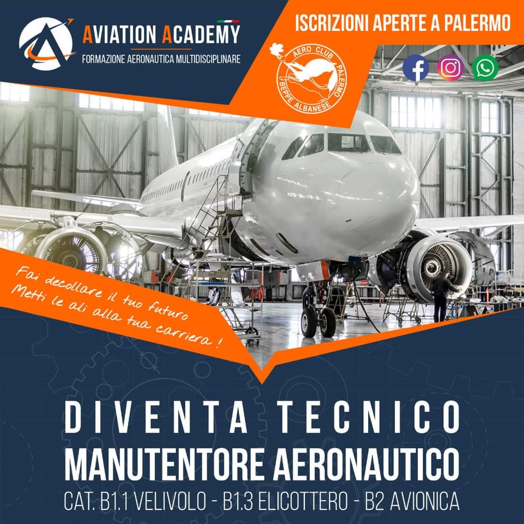 Meccanico Aeronautico di Linea di Aeroplamo ed Elicotteri